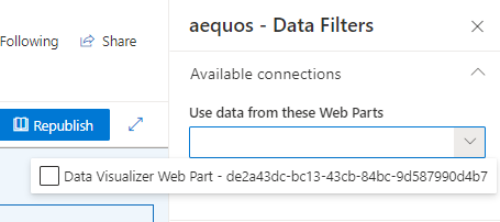"Teams custom metadata - Data Filters WP connection"