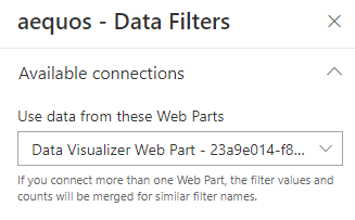 "Filters connection"